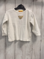 Preview: Steiff  Langarmshirt  Gr. 74  weiß Plüschbärenkopf 