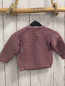 Preview: Alana  Pullover  Gr. 80  lavendel Strick 