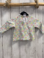 Preview: Petit Bateau  Sweatjacke  Gr. 68  weiß Blumen 