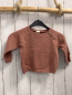 Preview: alana  Pullover  Gr. 74  rost Strick Wabenmuster 