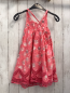 Preview: Vertbaudet  Kleid  Gr. 128  hellrot Blumen 
