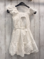 Preview: Name it  Kleid  Gr. 134  weiß Lochstickerei
