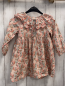 Preview: H&M  Kleid  Gr. 98  weiß rosa grau weinrot gelbe Blumen 