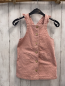 Preview: Gilian´s  Closet  Trägerrock  Gr. 104  rosa Kord graue Punkte 
