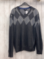 Preview: Gap Pullover Gr. M grau schwarz blau Rauten