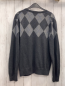 Preview: Gap Pullover Gr. M grau schwarz blau Rauten
