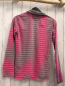 Preview: neu Tommy Hilfiger Langarmshirt Gr. 176  grau pink gestreift