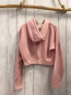 Preview: Oceans Apart Pullover Gr. XS  rosa Kapuze kurz geschnitten