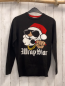 Preview: H&M Pullover Gr. 146  schwarz Strick Weihnachtamann
