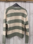 Preview: H&M Pullover Gr. S  mint weiße Streifen Strick 
