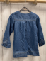 Preview: zara Kleid Gr. 98  blau Jeans 