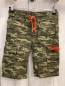 Preview: YFK Shorts  Gr. 128  mint oliv braun gemustert orange Kordel