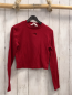 Preview: H&M  Langarmshirt Gr. 128  rot Rippen 