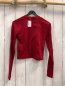 Preview: H&M  Langarmshirt Gr. 128  rot Rippen 