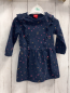 Preview: S´Oliver  Kleid   Gr. 68  blau bunte Herzen Rüschen 
