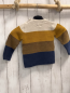 Preview:   Pullover  Gr. 92  beige oker blaue Streifen Strick 
