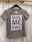 Preview: Name it  T-Shirt  Gr. 146  grau Pailettenbild 