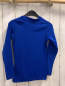Preview: Decathlon  Sportshirt lang  Gr. 122/128  blau dunkelblau weiße Schrift 