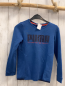 Preview: Puma  Pullover  Gr. 128  hellblau Kapuze Schrift 