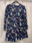 Preview: Mini Boden Kleid Gr. 134  blau Rehe Bäume