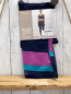 Preview: neu  Sportleggings  Gr. 36/38   blau + pflaume türkis Streifen 