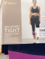 Preview: neu  Sportleggings  Gr. 36/38   blau + pflaume türkis Streifen 