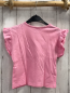 Preview: H&M T-Shirt  Gr. 110  rosa Rüschenärmel Pailettenbögen