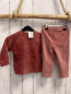 Preview: 2tlg  Pullover + Leggings  Gr. 68  rost Nicky Rippen Schaf 