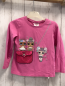 Preview: LOL Langarmshirt  Gr. 110  rosa Mädchen Pailettentasche 