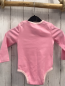 Preview:   Langarmshirt  Gr. 86  rosa Glitzerfuchsgesicht Bodyunterteil 