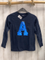 Preview: Vertbaudet  Langarmshirt  Gr. 122  blau Pailetten"A" Captain America 