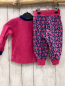 Preview: 2tlg  Pullover + Leggings  Gr. 80  pink lila mit Früchten Biene 