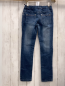 Preview:   Hose  Gr. 146  blau Jeans hellgrau mint Ziernähte Bund verstellbar 