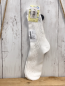 Preview: neu  Socken  Gr. 35/38  weiß Lochmuster 