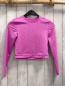 Preview: Sinsay  Sportshirt lang  Gr. 140  pink hellgrau meliert
