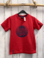 Preview: Trollkids  T-Shirt  Gr. 128  rot Kreis mit blauen Streifen + Troll 