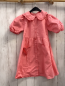 Preview: Sinsay  Kleid  Gr. 134  rosa Kragen mit Rüschenbund 