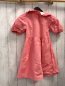 Preview: Sinsay  Kleid  Gr. 134  rosa Kragen mit Rüschenbund 