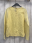 Preview: Sergent Major  Langarmshirt  Gr. 140  gelb Wanderer Blumen Lochstickerei 