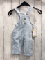 Preview: nwu  Latzhose  Gr. 62/68  hellblau Struktur 