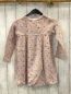 Preview: Alana Kleid Gr. 104  flieder bunte Sterne musselin