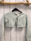 Preview: H&M Strickjacke Gr. 110  mint glitzernd