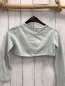 Preview: H&M Strickjacke Gr. 110  mint glitzernd