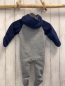 Preview: Old Navy  Fleeceoverall Gr. 74  blau grau Kapuze Bärengesicht 