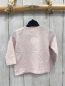 Preview: Benetton  Langarmshirt  Gr. 68  rosa dunkelrosa Tierkopf 