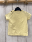 Preview: Esprit  T-Shirt  Gr. 62  gelb goldener Glitzerhut roter Druck mit Schrift 