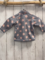 Preview: H&M  Fleecejacke  Gr. 68  grau Fleece rosa Punkte 