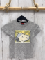 Preview:   T-Shirt  Gr. 98  grau Pailettenbild Snoopy 