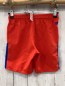 Preview: Decathlon  Sportshorts Gr. 134  hellrot blauer Seitenstreifen + blaue Kordel