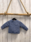 Preview: Alana  Sweatjacke  Gr. 62  blau blau weiß gestreiftes Futter 